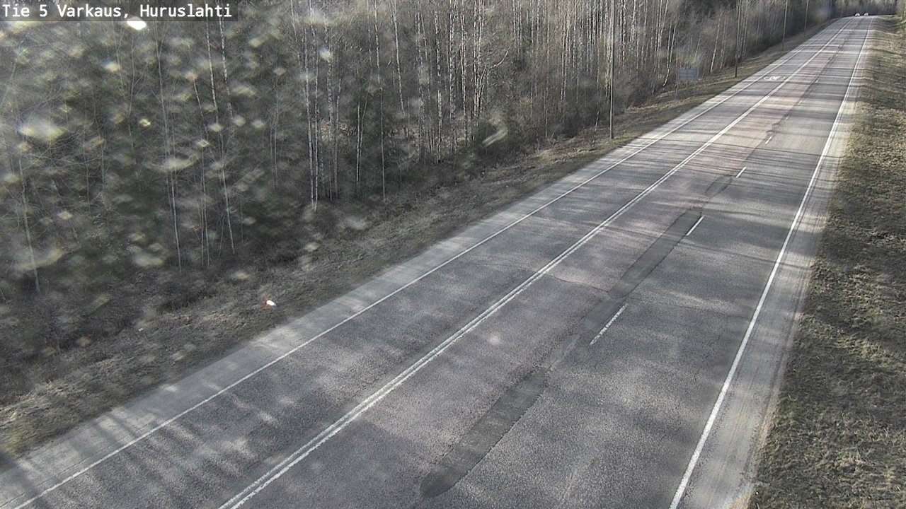 Weather Camera Image Väg 5 Varkaus, Huruslahti, Varkaus, Pohjois-Savo