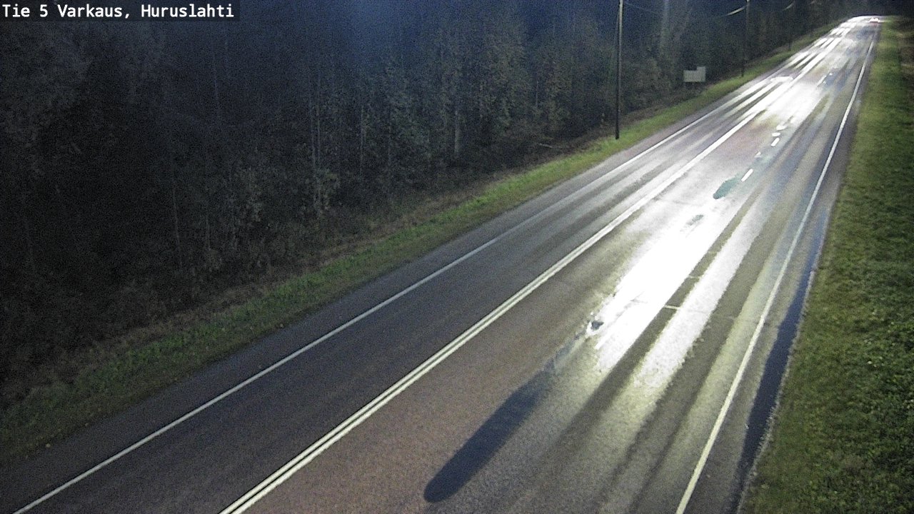 Weather Camera Image Road 5 Varkaus, Huruslahti, Varkaus, Pohjois-Savo