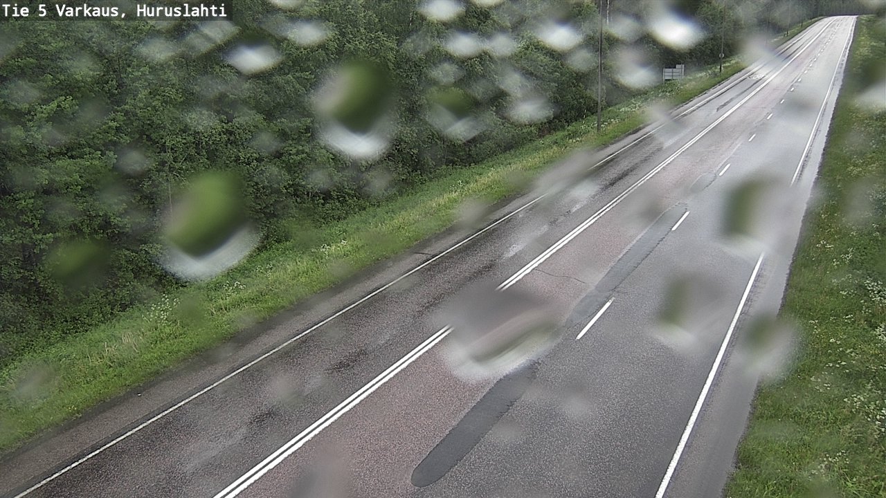 Weather Camera Image Road 5 Varkaus, Huruslahti, Varkaus, Pohjois-Savo