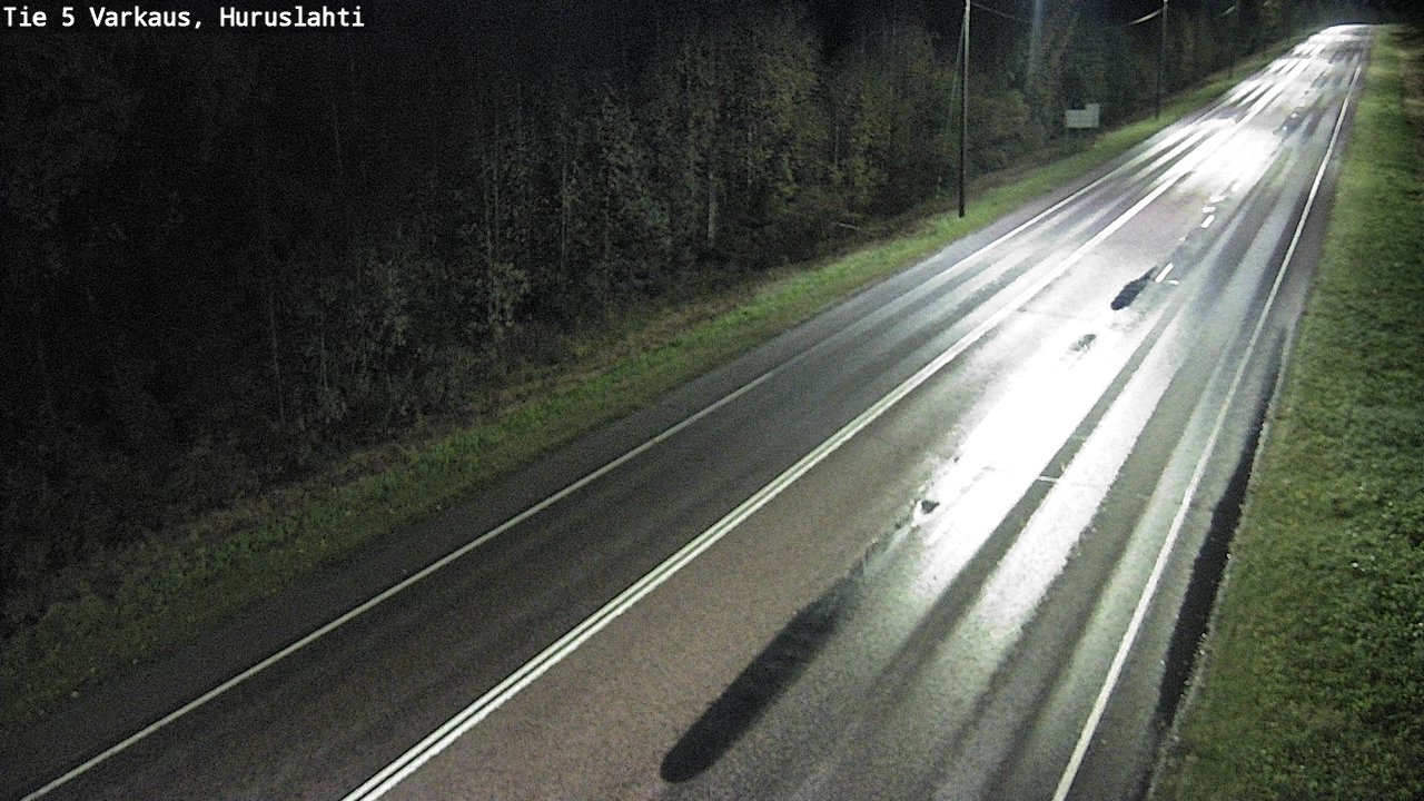 Weather Camera Image Road 5 Varkaus, Huruslahti, Varkaus, Pohjois-Savo
