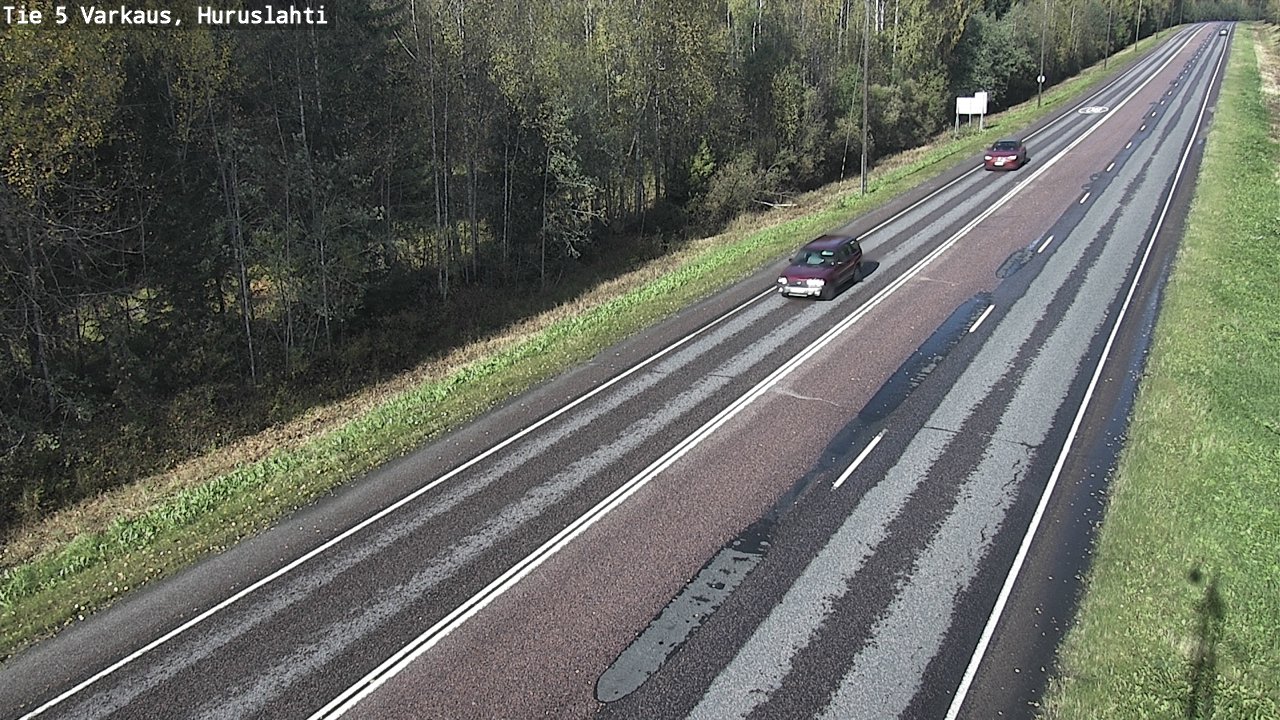 Kelikamerat Kuva Tie 5 Varkaus, Huruslahti, Varkaus, Pohjois-Savo
