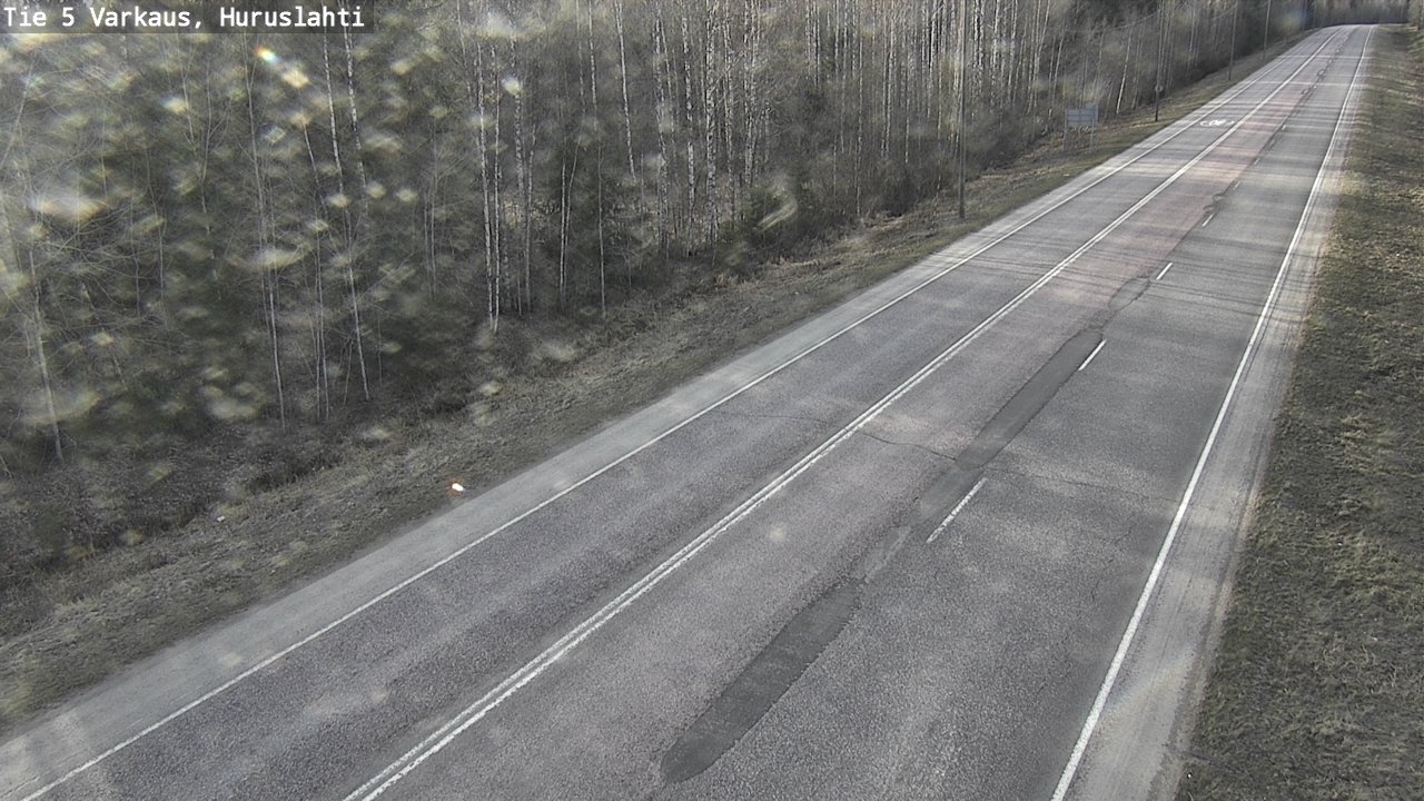 Weather Camera Image Väg 5 Varkaus, Huruslahti, Varkaus, Pohjois-Savo