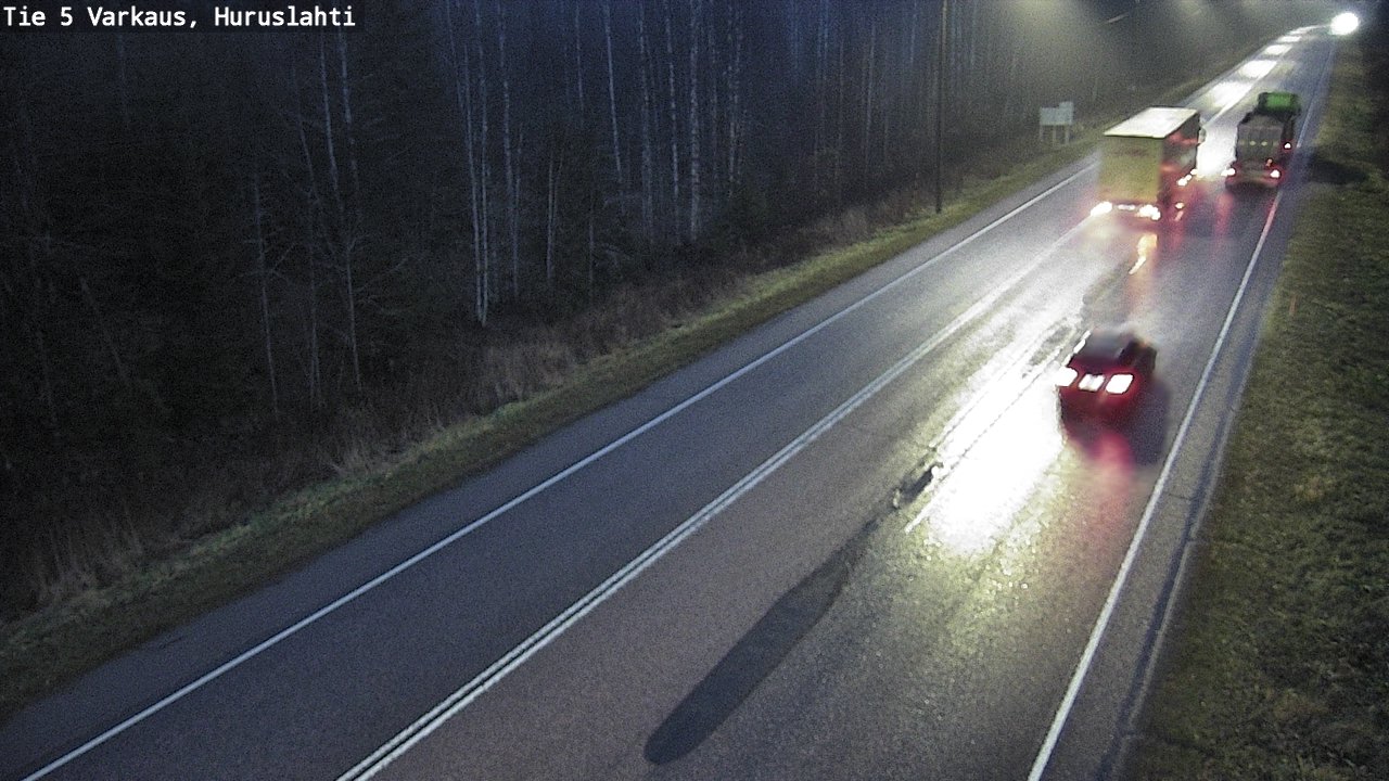 Kelikamerat Kuva Tie 5 Varkaus, Huruslahti, Varkaus, Pohjois-Savo