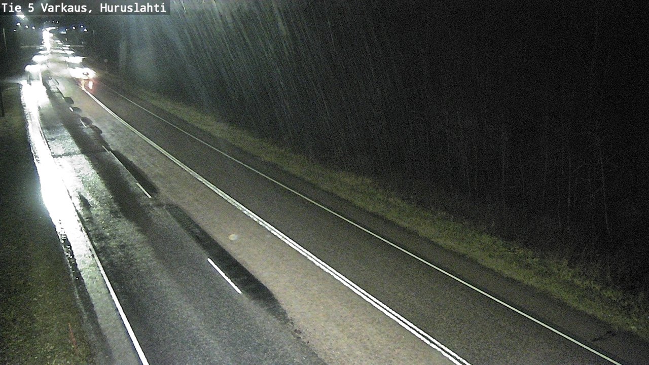 Weather Camera Image Väg 5 Varkaus, Huruslahti, Varkaus, Pohjois-Savo