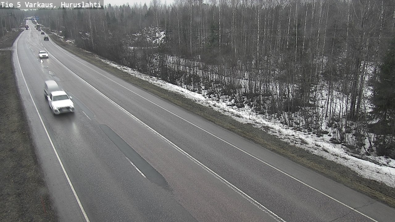 Weather Camera Image Road 5 Varkaus, Huruslahti, Varkaus, Pohjois-Savo