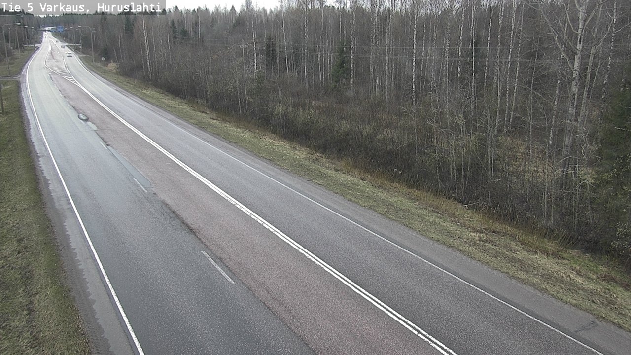 Weather Camera Image Väg 5 Varkaus, Huruslahti, Varkaus, Pohjois-Savo