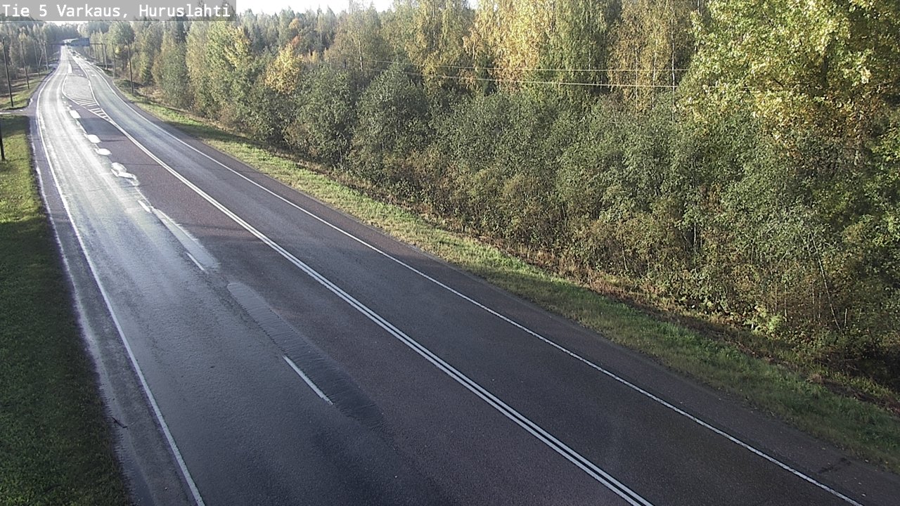 Weather Camera Image Road 5 Varkaus, Huruslahti, Varkaus, Pohjois-Savo