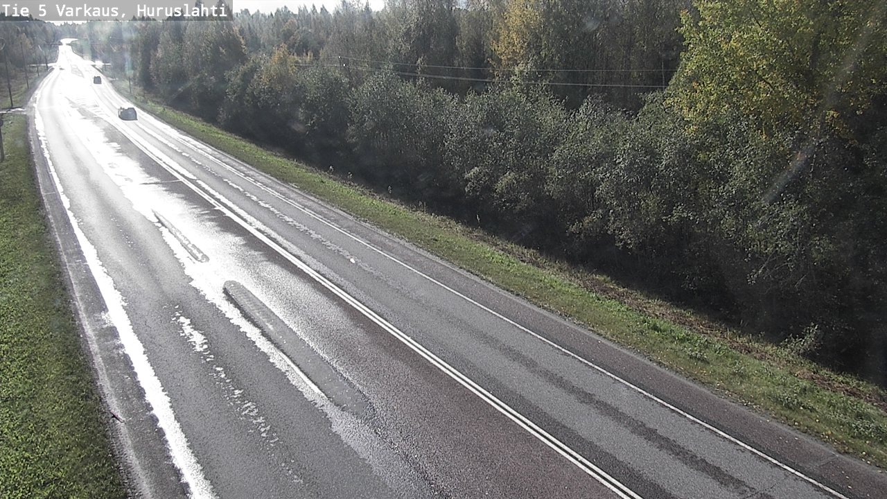 Weather Camera Image Väg 5 Varkaus, Huruslahti, Varkaus, Pohjois-Savo