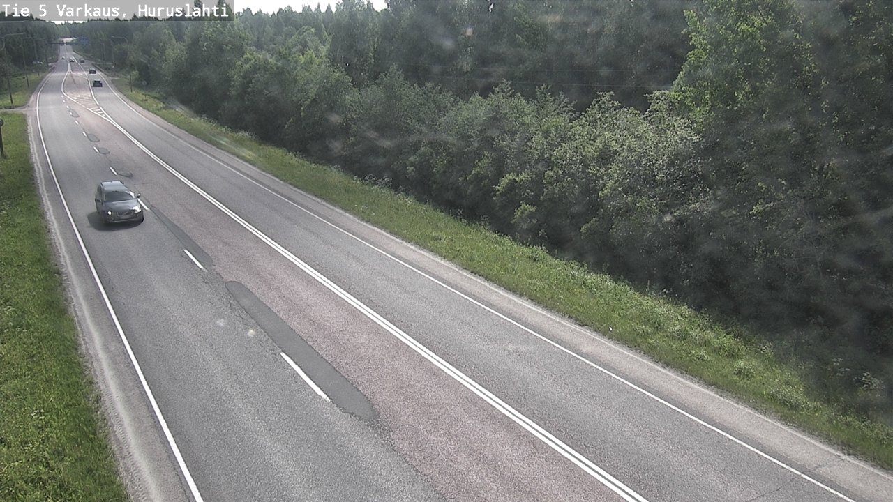 Weather Camera Image Road 5 Varkaus, Huruslahti, Varkaus, Pohjois-Savo
