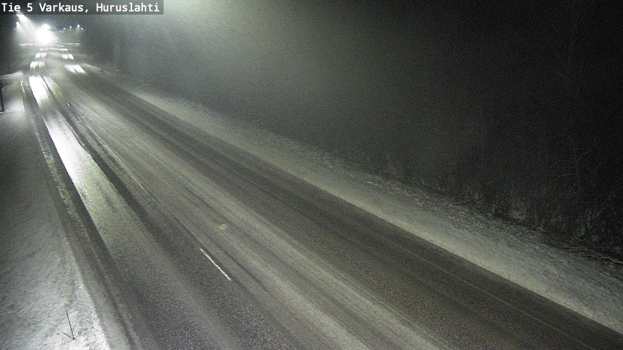 Weather Camera Image Road 5 Varkaus, Huruslahti, Varkaus, Pohjois-Savo