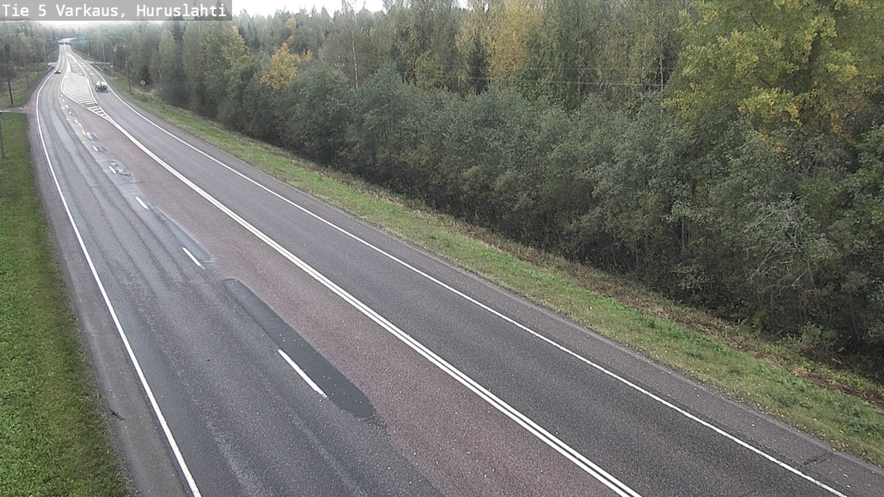 Weather Camera Image Road 5 Varkaus, Huruslahti, Varkaus, Pohjois-Savo