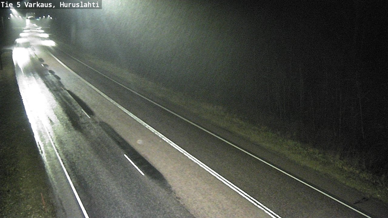 Weather Camera Image Väg 5 Varkaus, Huruslahti, Varkaus, Pohjois-Savo