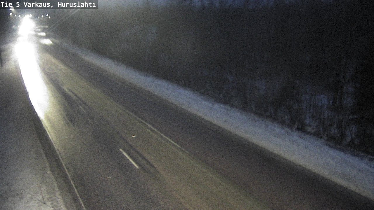 Weather Camera Image Road 5 Varkaus, Huruslahti, Varkaus, Pohjois-Savo