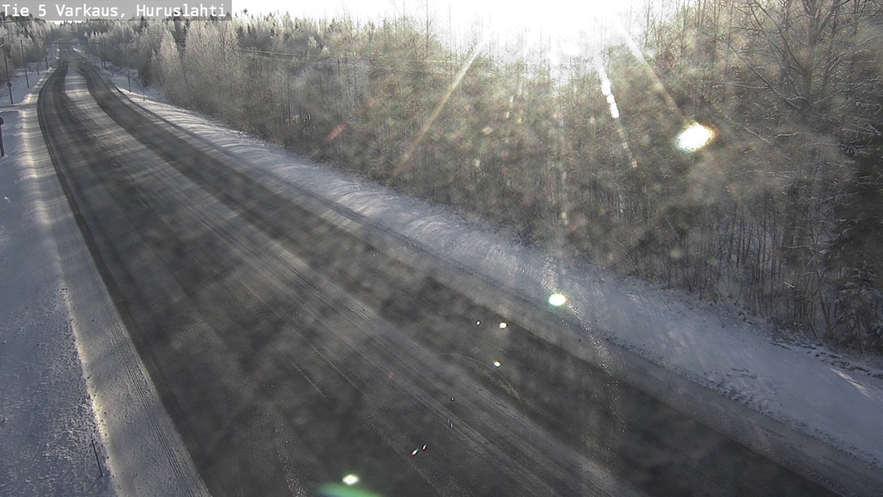 Kelikamerat Kuva Tie 5 Varkaus, Huruslahti, Varkaus, Pohjois-Savo