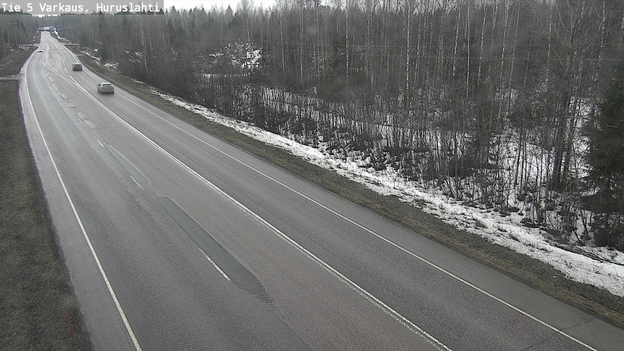 Weather Camera Image Road 5 Varkaus, Huruslahti, Varkaus, Pohjois-Savo