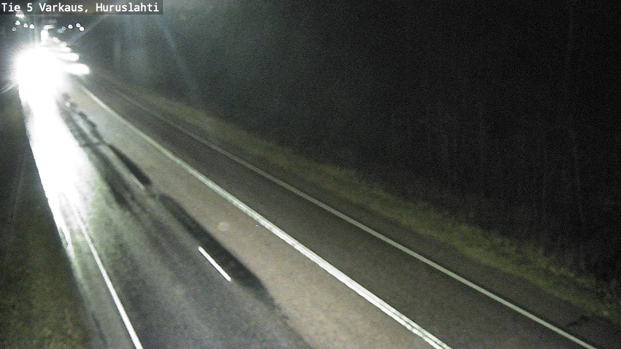Weather Camera Image Väg 5 Varkaus, Huruslahti, Varkaus, Pohjois-Savo