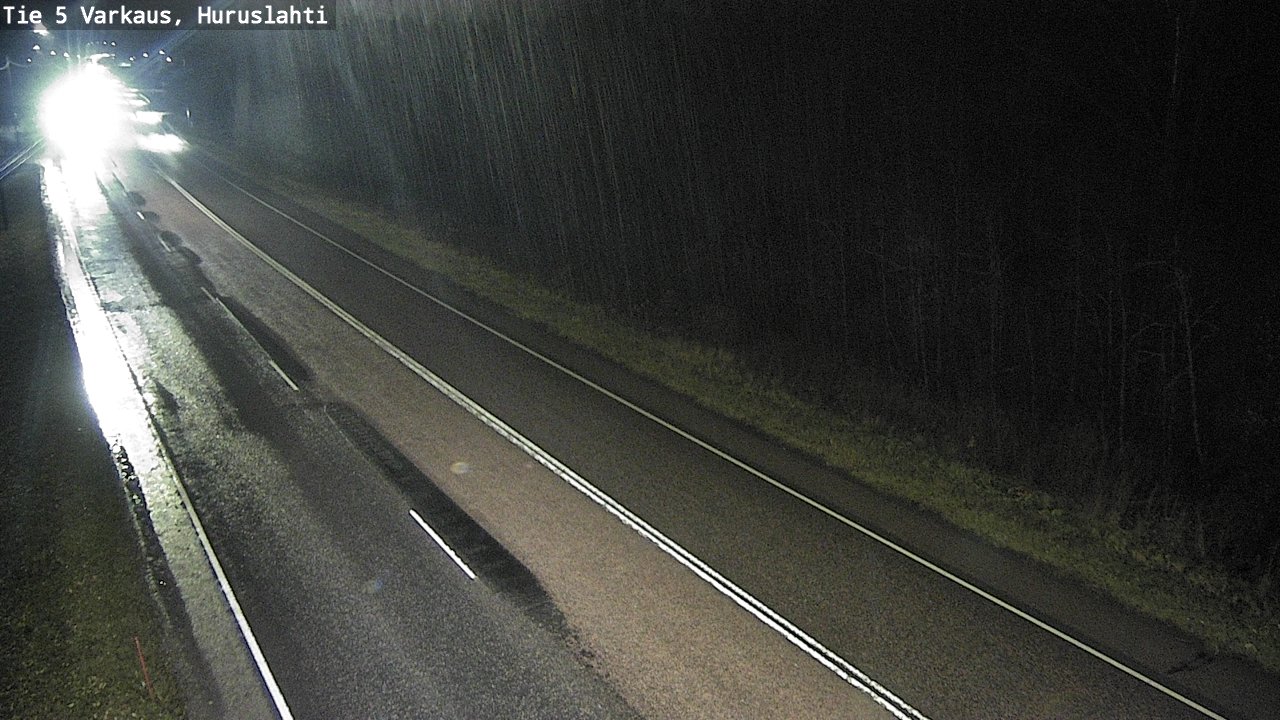 Weather Camera Image Väg 5 Varkaus, Huruslahti, Varkaus, Pohjois-Savo