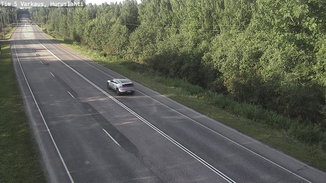 Weather Camera Image Road 5 Varkaus, Huruslahti, Varkaus, Pohjois-Savo