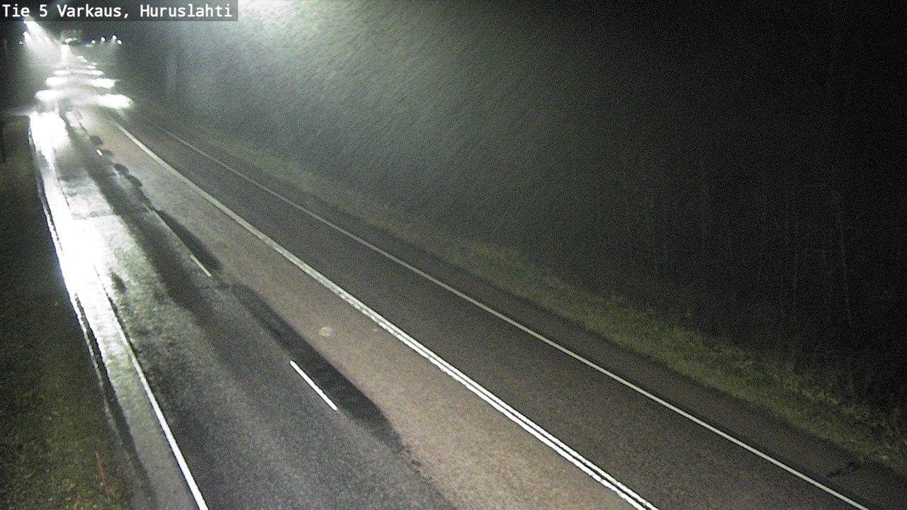 Weather Camera Image Road 5 Varkaus, Huruslahti, Varkaus, Pohjois-Savo