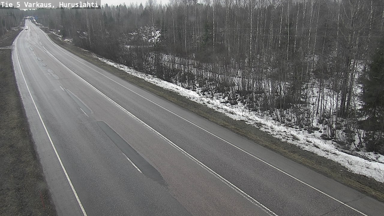 Weather Camera Image Road 5 Varkaus, Huruslahti, Varkaus, Pohjois-Savo