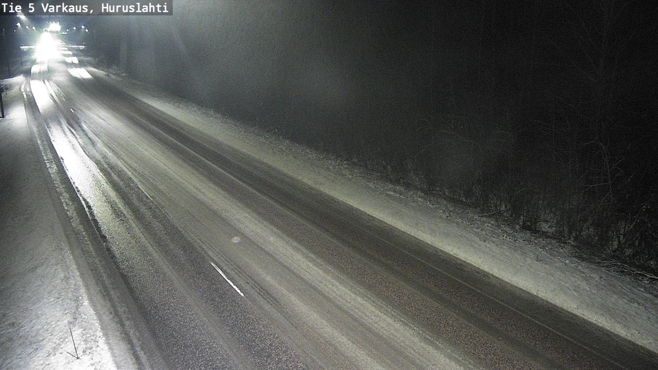 Weather Camera Image Road 5 Varkaus, Huruslahti, Varkaus, Pohjois-Savo