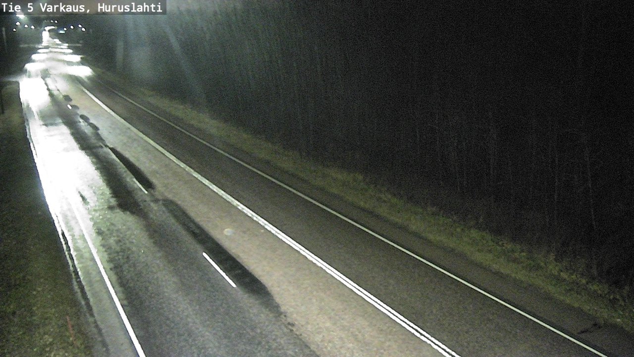 Weather Camera Image Väg 5 Varkaus, Huruslahti, Varkaus, Pohjois-Savo