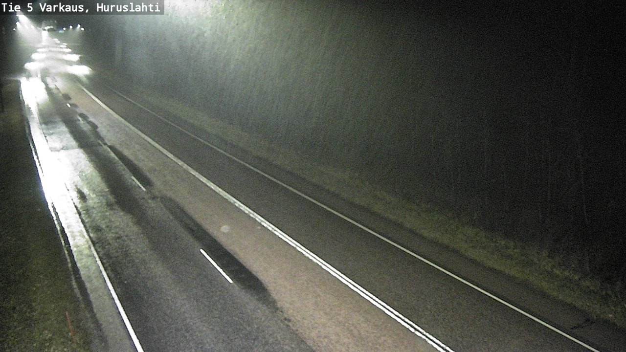 Weather Camera Image Road 5 Varkaus, Huruslahti, Varkaus, Pohjois-Savo