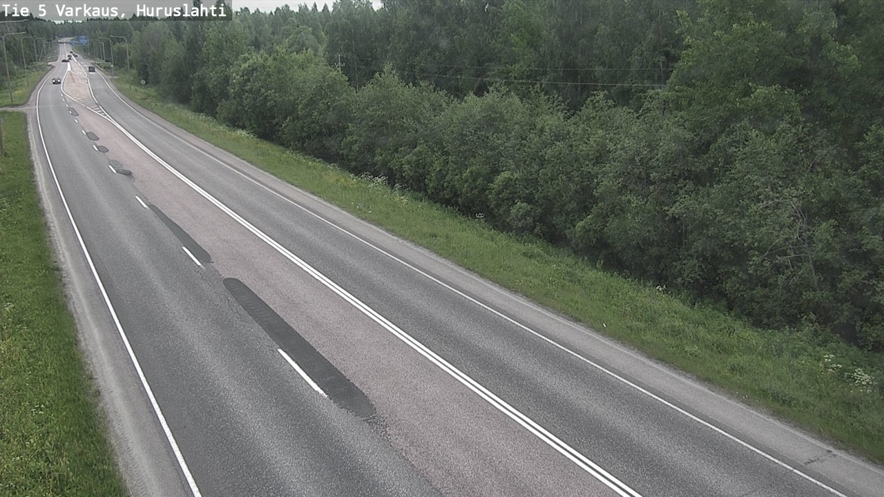 Weather Camera Image Road 5 Varkaus, Huruslahti, Varkaus, Pohjois-Savo