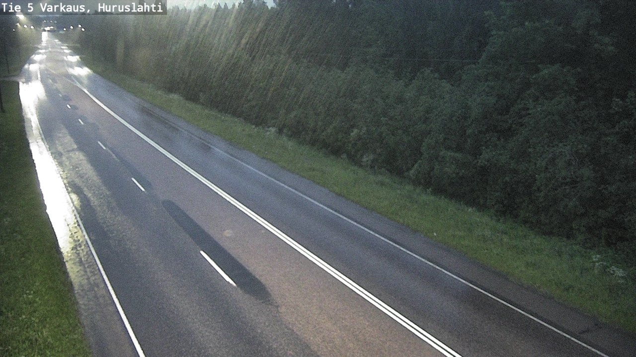 Weather Camera Image Road 5 Varkaus, Huruslahti, Varkaus, Pohjois-Savo