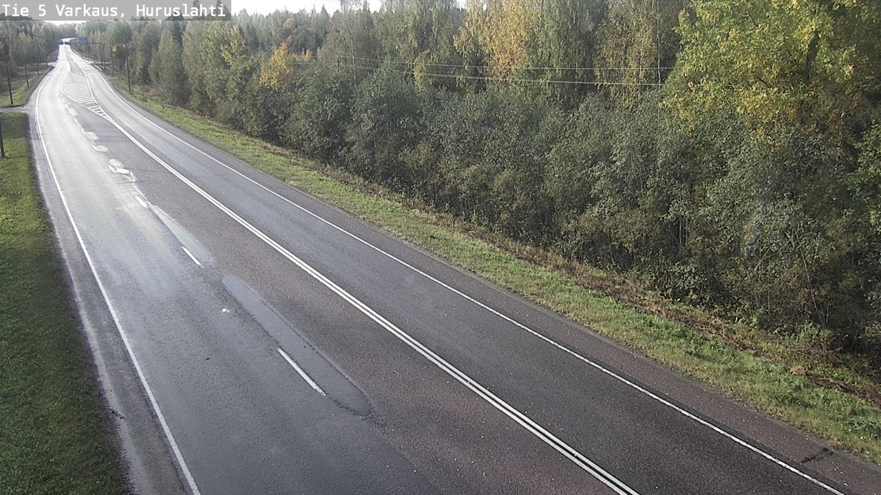 Weather Camera Image Road 5 Varkaus, Huruslahti, Varkaus, Pohjois-Savo