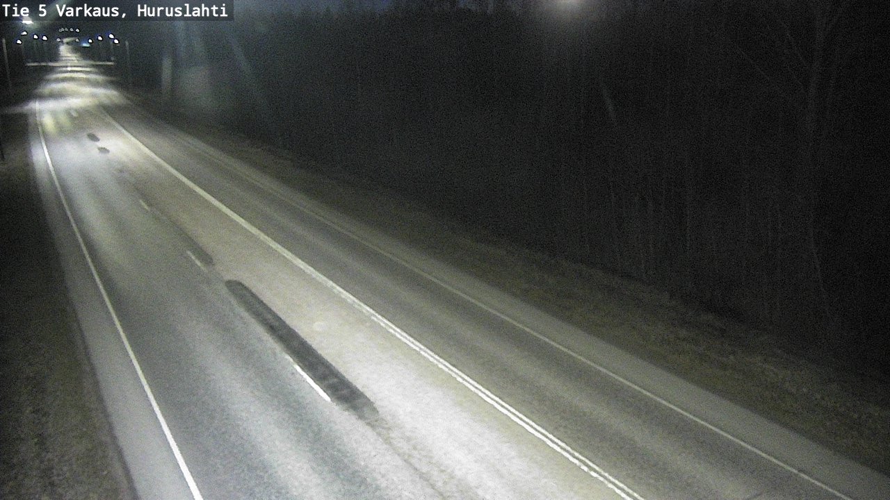 Weather Camera Image Road 5 Varkaus, Huruslahti, Varkaus, Pohjois-Savo