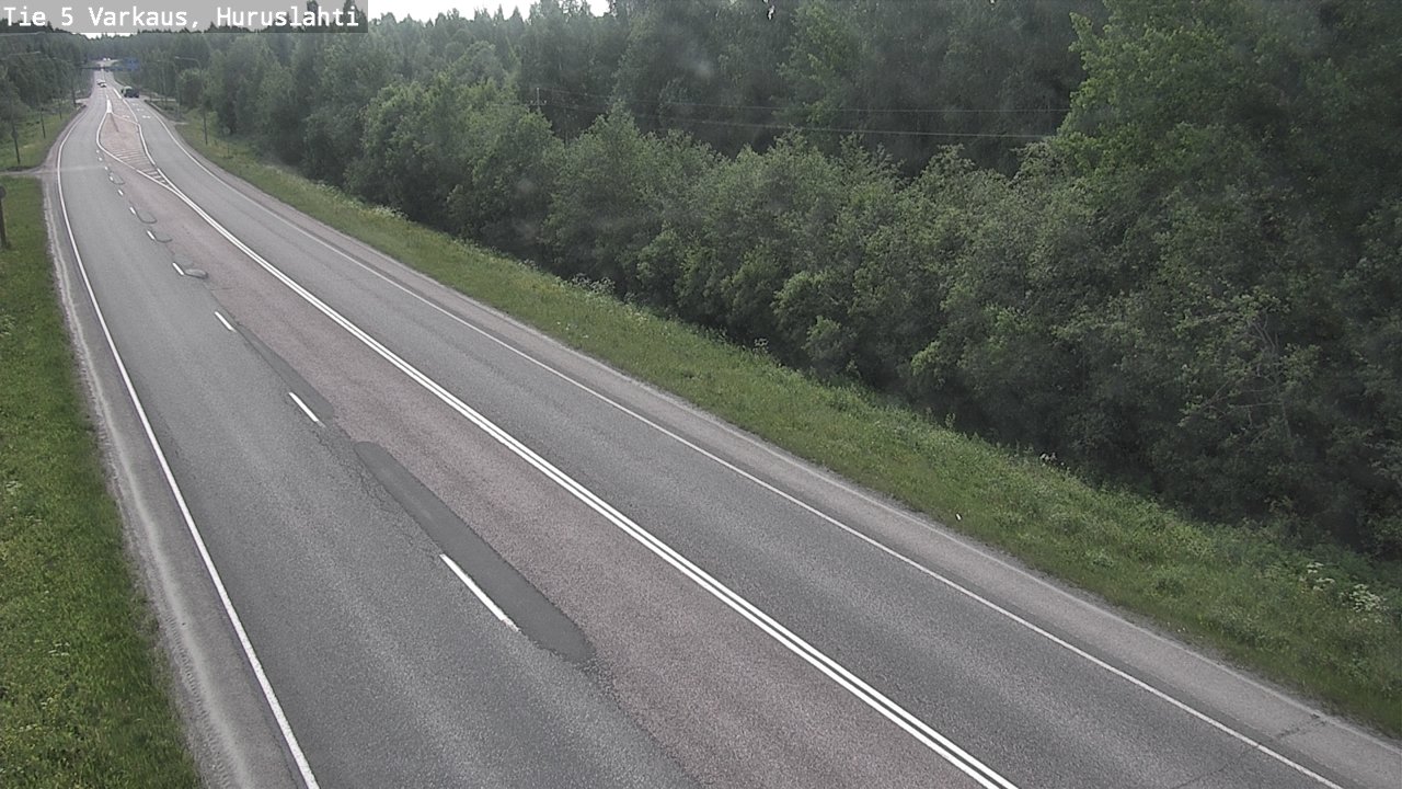 Weather Camera Image Road 5 Varkaus, Huruslahti, Varkaus, Pohjois-Savo