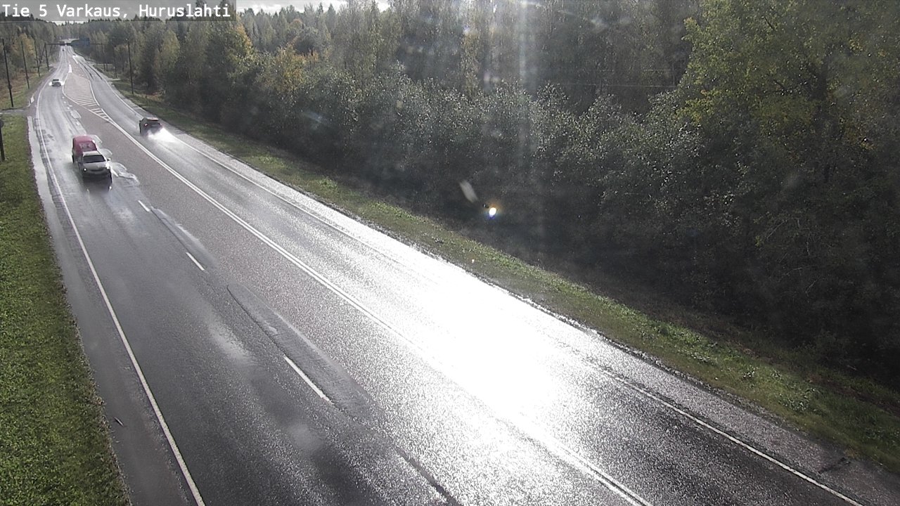 Kelikamerat Kuva Tie 5 Varkaus, Huruslahti, Varkaus, Pohjois-Savo