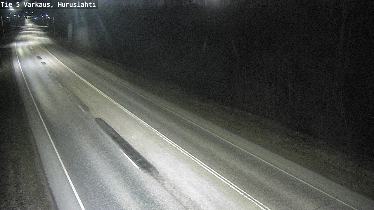 Weather Camera Image Road 5 Varkaus, Huruslahti, Varkaus, Pohjois-Savo