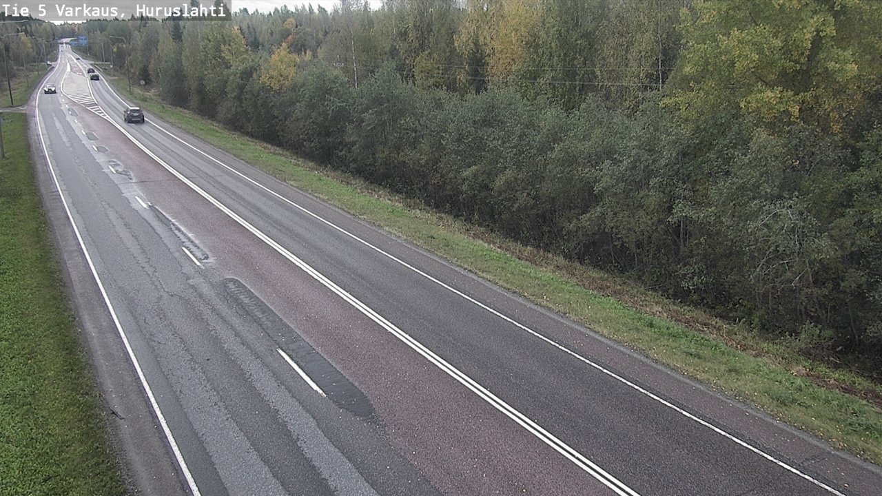 Weather Camera Image Road 5 Varkaus, Huruslahti, Varkaus, Pohjois-Savo