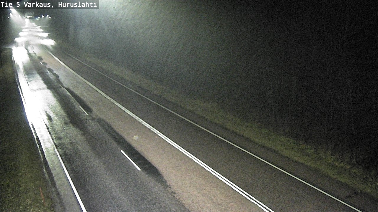 Weather Camera Image Road 5 Varkaus, Huruslahti, Varkaus, Pohjois-Savo