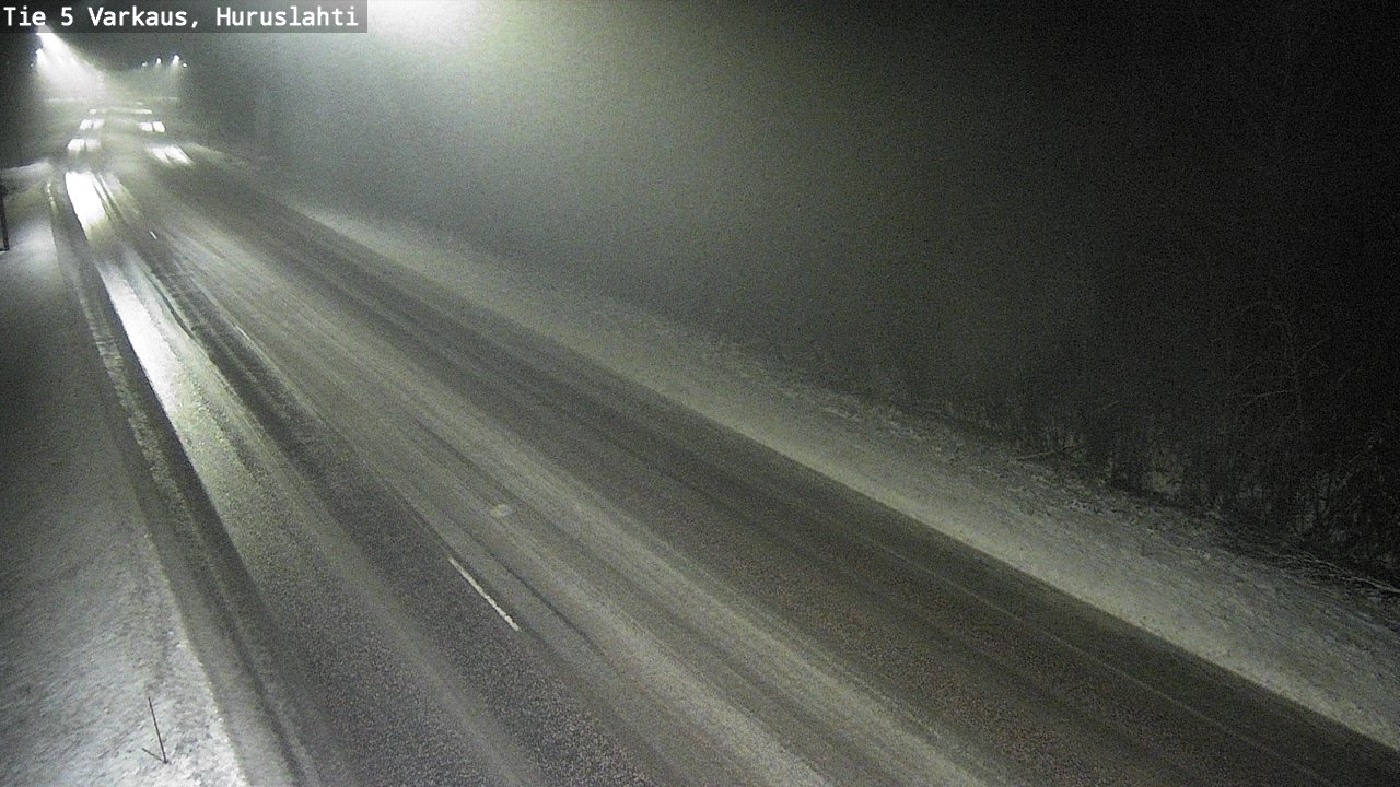 Weather Camera Image Road 5 Varkaus, Huruslahti, Varkaus, Pohjois-Savo