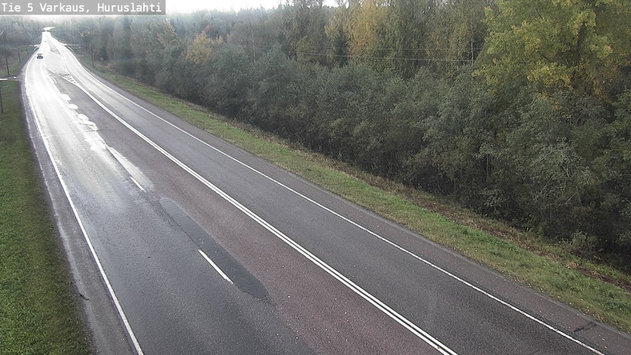 Weather Camera Image Road 5 Varkaus, Huruslahti, Varkaus, Pohjois-Savo