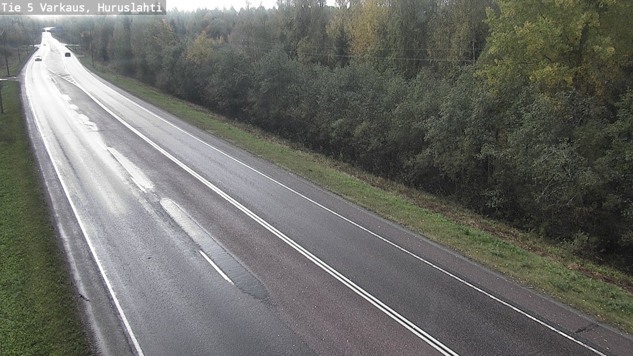 Weather Camera Image Road 5 Varkaus, Huruslahti, Varkaus, Pohjois-Savo