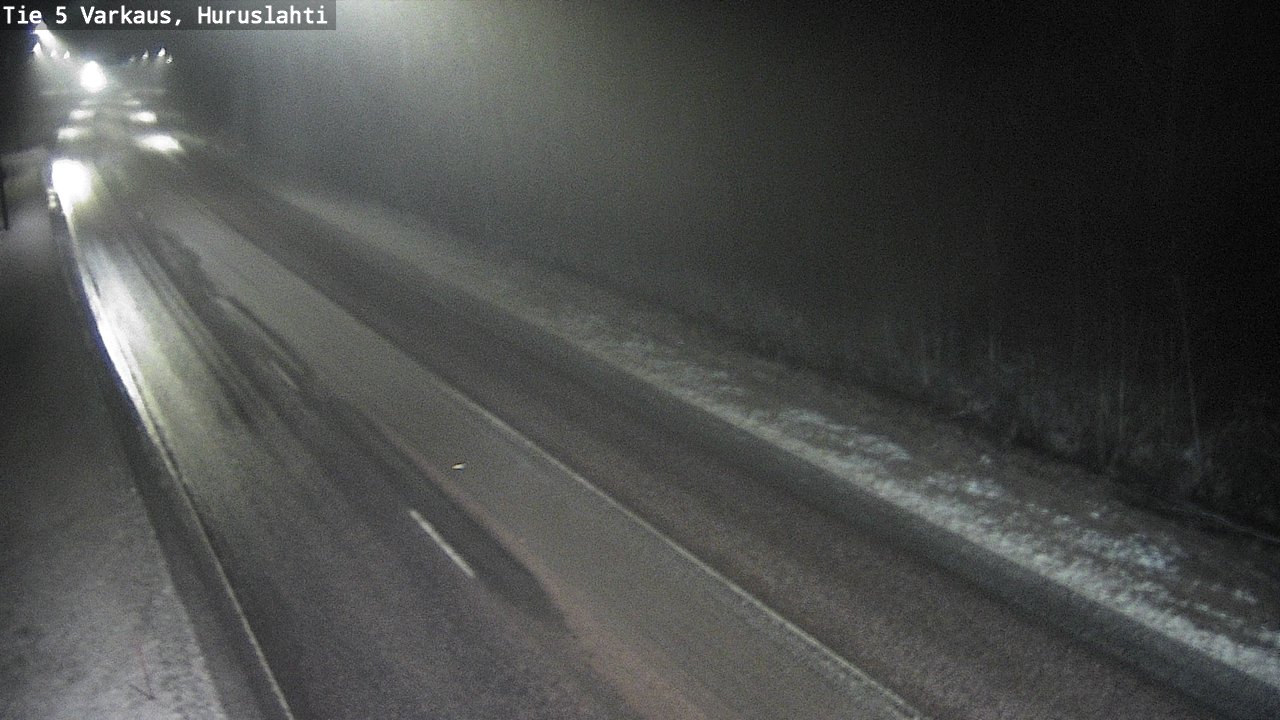 Weather Camera Image Road 5 Varkaus, Huruslahti, Varkaus, Pohjois-Savo