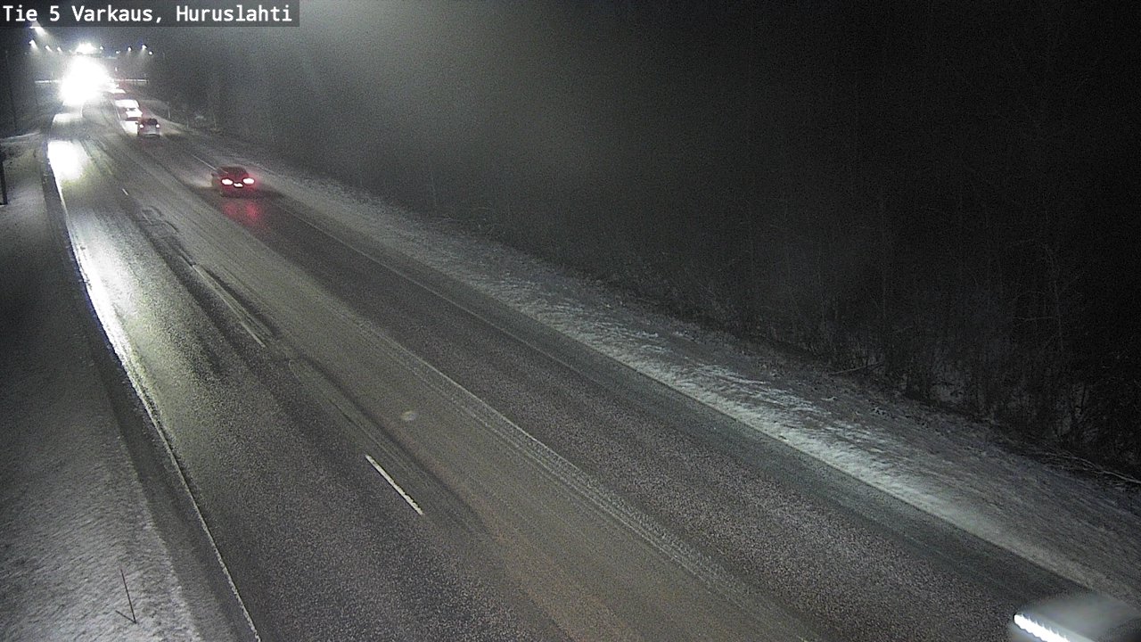 Weather Camera Image Road 5 Varkaus, Huruslahti, Varkaus, Pohjois-Savo