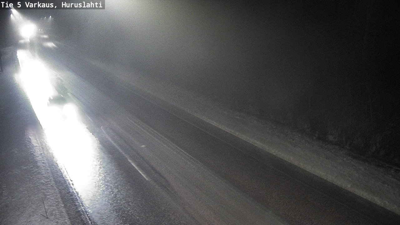 Weather Camera Image Road 5 Varkaus, Huruslahti, Varkaus, Pohjois-Savo