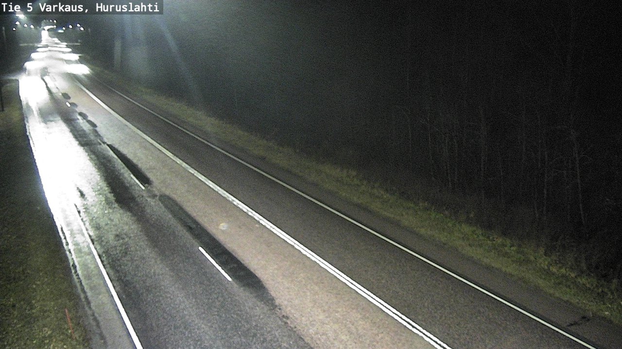 Weather Camera Image Road 5 Varkaus, Huruslahti, Varkaus, Pohjois-Savo