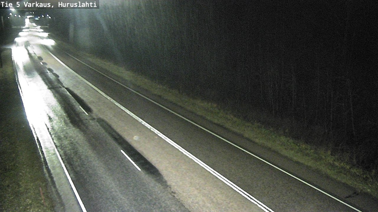Weather Camera Image Väg 5 Varkaus, Huruslahti, Varkaus, Pohjois-Savo