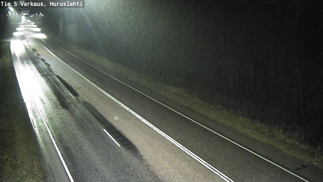 Weather Camera Image Väg 5 Varkaus, Huruslahti, Varkaus, Pohjois-Savo