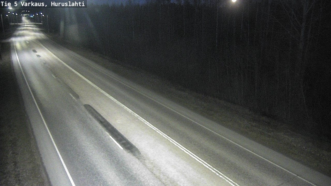 Weather Camera Image Road 5 Varkaus, Huruslahti, Varkaus, Pohjois-Savo