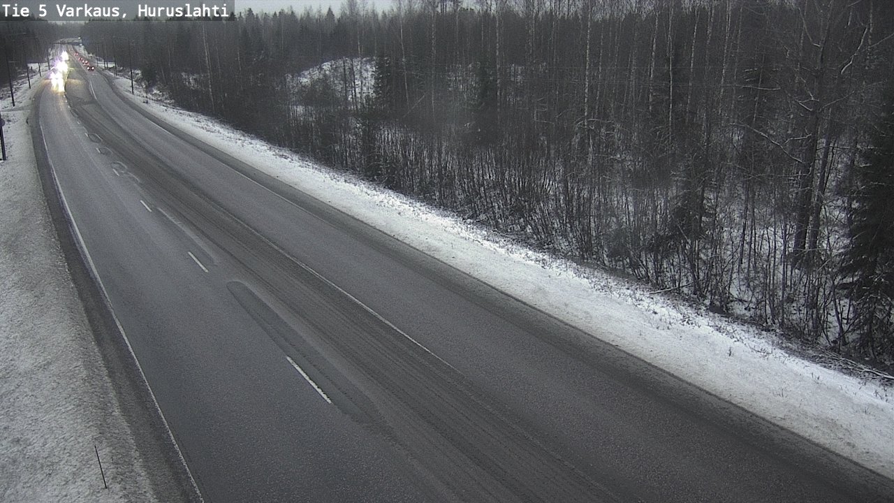 Weather Camera Image Road 5 Varkaus, Huruslahti, Varkaus, Pohjois-Savo
