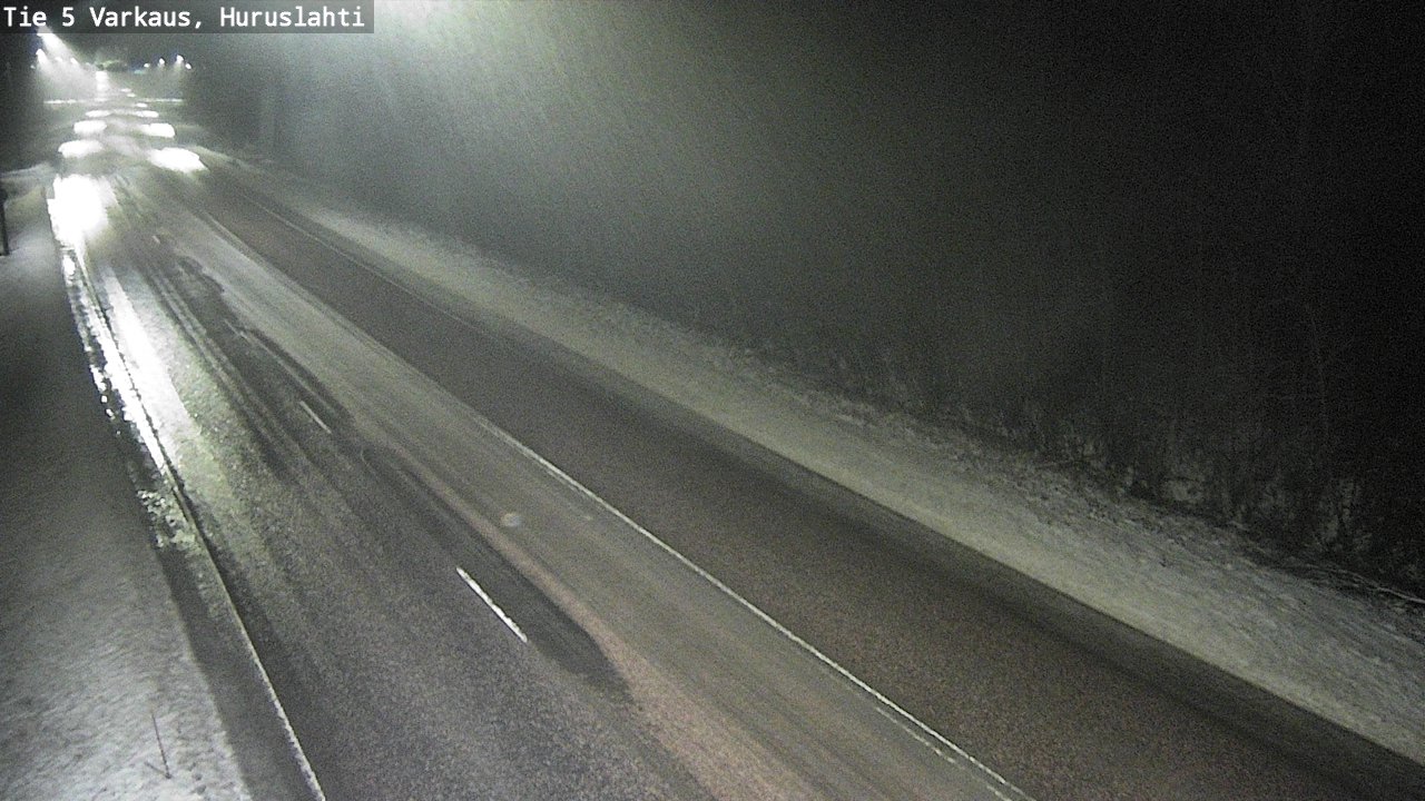 Weather Camera Image Road 5 Varkaus, Huruslahti, Varkaus, Pohjois-Savo