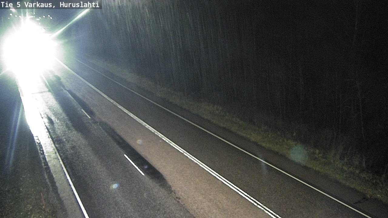 Weather Camera Image Väg 5 Varkaus, Huruslahti, Varkaus, Pohjois-Savo