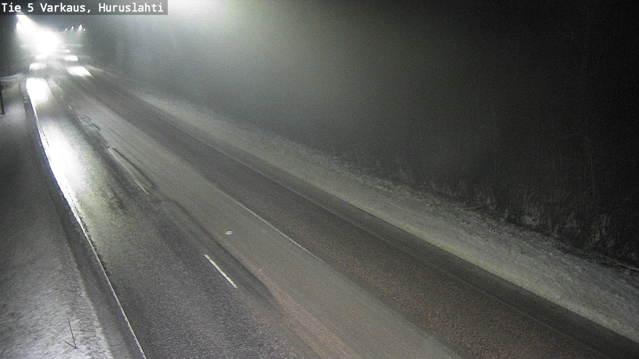 Weather Camera Image Road 5 Varkaus, Huruslahti, Varkaus, Pohjois-Savo